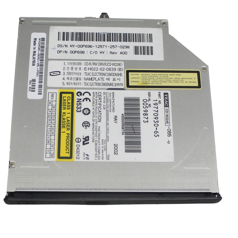 00P696 24X 650M Cd-Rw Drive Compatible with Dell