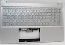 N02262-001-B HP PALMREST TOP COVER NSDC 22C1 W/KEYBOARD NSV BL US PAVILION 15-EG0073CL  "GRADE B"