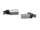 16T90Q-HINGES-SIL LG LCD HINGE SET LEFT & RIGHT SILVER GRAM 16T90Q-K.AAC8U1 "GRADE A"