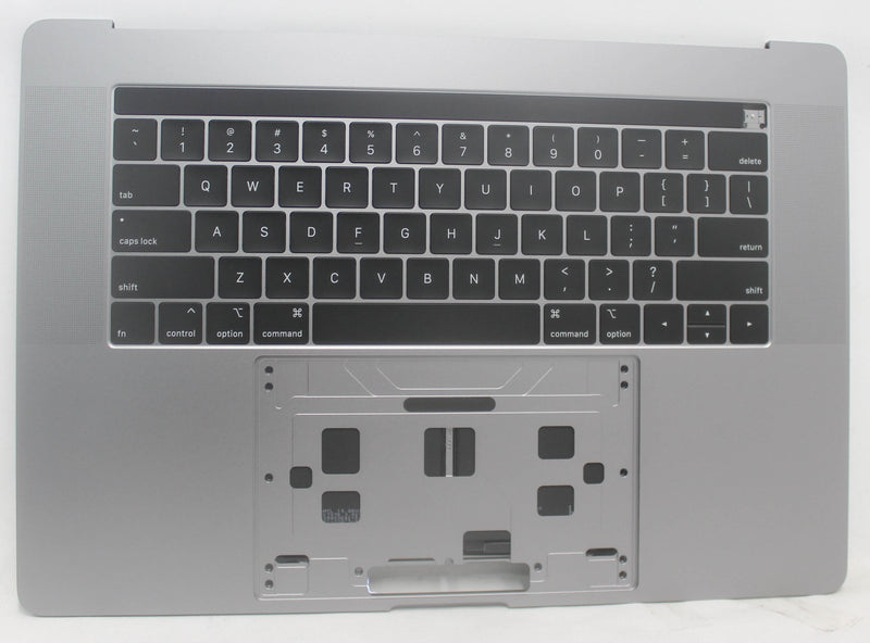 661-13163-no-touchpad-palmrest-macbook-pro-15-2019-space-gray-w-touchbar-w-o-toucad-compatible-with-apple