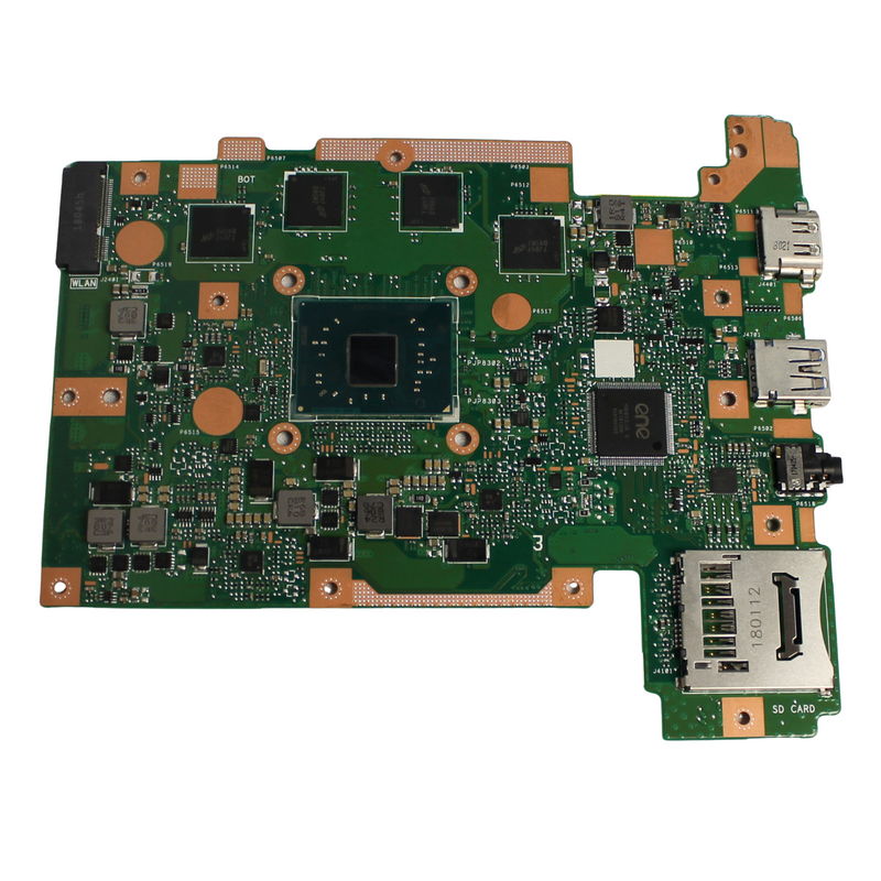 90Nb0Fu0-R00010 Asus Motherboard Intel Celeron N3350 1.1Ghz Sr2Z7 Vivobook W202Na Series Grade A