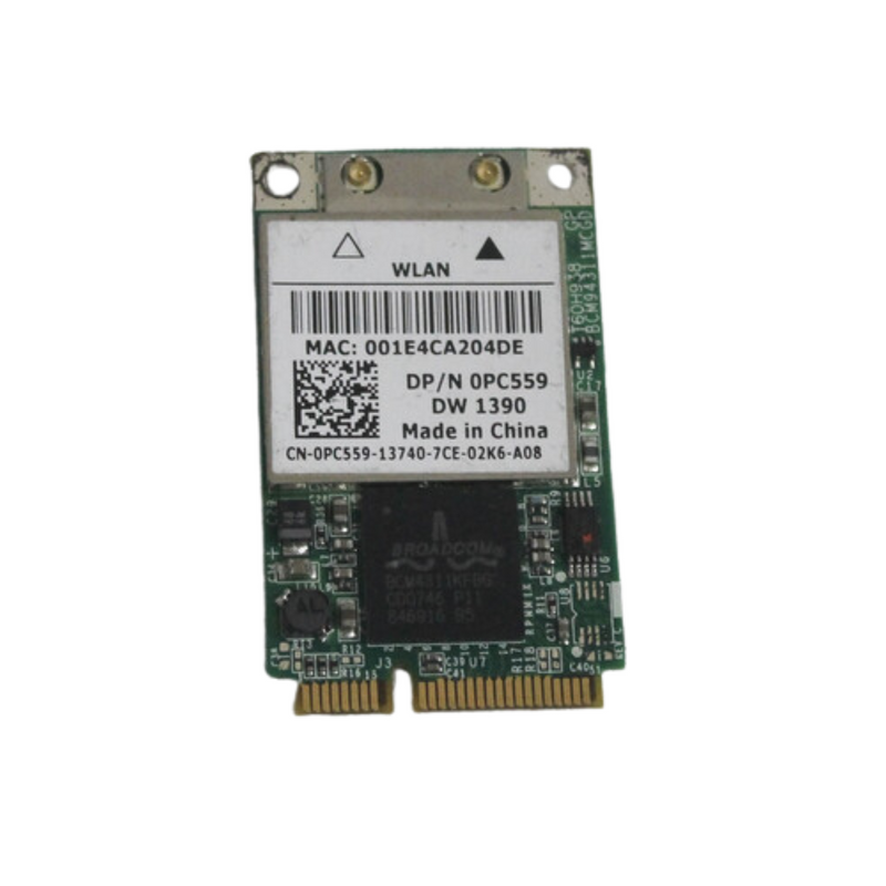 0Yh774 Dell Wifi WLAN Wireless Mini Pci Express Broadcom Card Inspiron Latitude Refurbished 0YH774