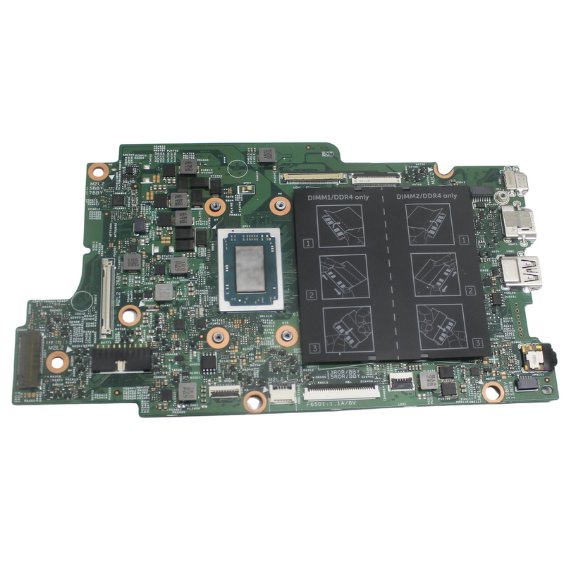 7F4H3 Motherboard Amd Ryzen 7 2700U 2.2 Ghz For Inspiron 13 (I7375-A446Gry) Compatible With DELL