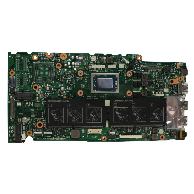 004Jf3 Dell Motherboard Md Ryzen 3 3200U Inspiron 14-5485 Grade A