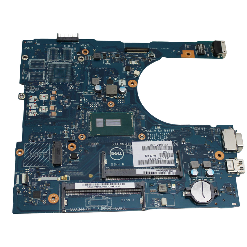 M94D0 Motherboard Intel Celeron 3205U 1.5Ghz Inspiron 5558 Compatible with Dell
