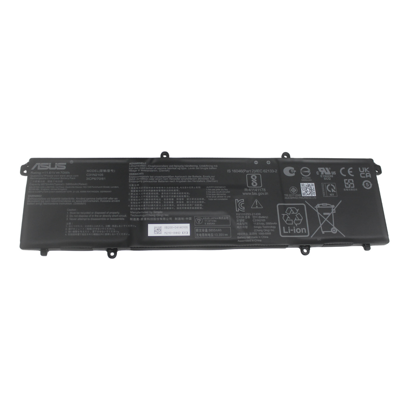L0-AY5R-36QI Acs Of Miami 0B200-04140200 Battery 11.61V 70Wh 14X S5402Z"GRADE A"