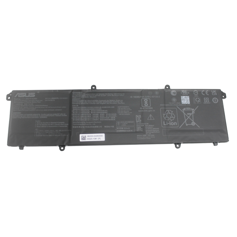 0B200-04260000 Battery 11.55V 42Wh X1605 Vivobook 15 F1504Za-As34 Compatible with Asus