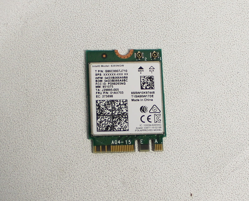 0c012-00130100-wireless-lan-card-802-11ac-bt4-2-2-2-m-2-2230-8265-ngwmg-p5440ua-series-compatible-with-asus