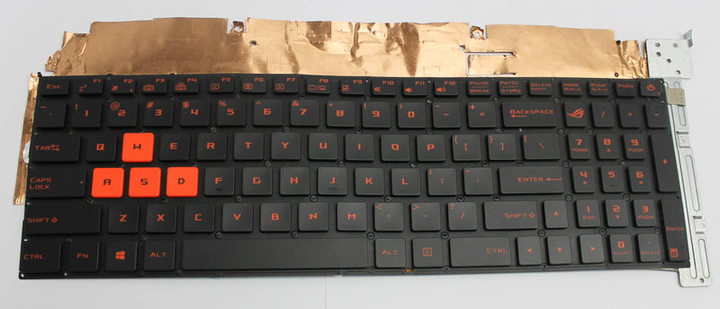 ASUS KEYBOARD US LAYOUT RED BL V156230AS1US ROG STRIX GL702V GL702VM GL502VT