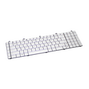0Knb0-7200Us00 Asus Asus Keyboard 363Mm Wave Us-English Silver N55Sl-Ds71 Grade A