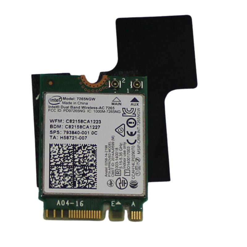 Dell Inspiron 15-7000-7548 Wifi Wireless Bluetooth Card 7265Ngw Refurbished 0MHK36