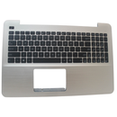 13NB0621AP0131 ASUS PALMREST TOP COVER GOLD/CHAMPAGNE W/KB US X555LD-1A R556LD X554LD X555LD X555LN SERIES "GRADE A"