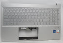 m08911-001-palmrest-top-cover-natural-silver-w-kb-natural-silver-fpr-us-15t-eg300-ns-compatible-with-hp