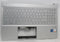 m08911-001-palmrest-top-cover-natural-silver-w-kb-natural-silver-fpr-us-15t-eg300-ns-compatible-with-hp