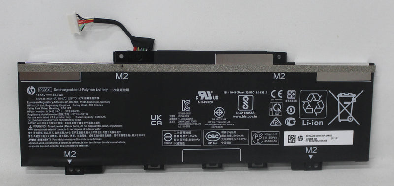 m24648-006-battery-11-5v-43-3wh-3cell-pavilion-14m-dy0013dx-compatible-with-hp