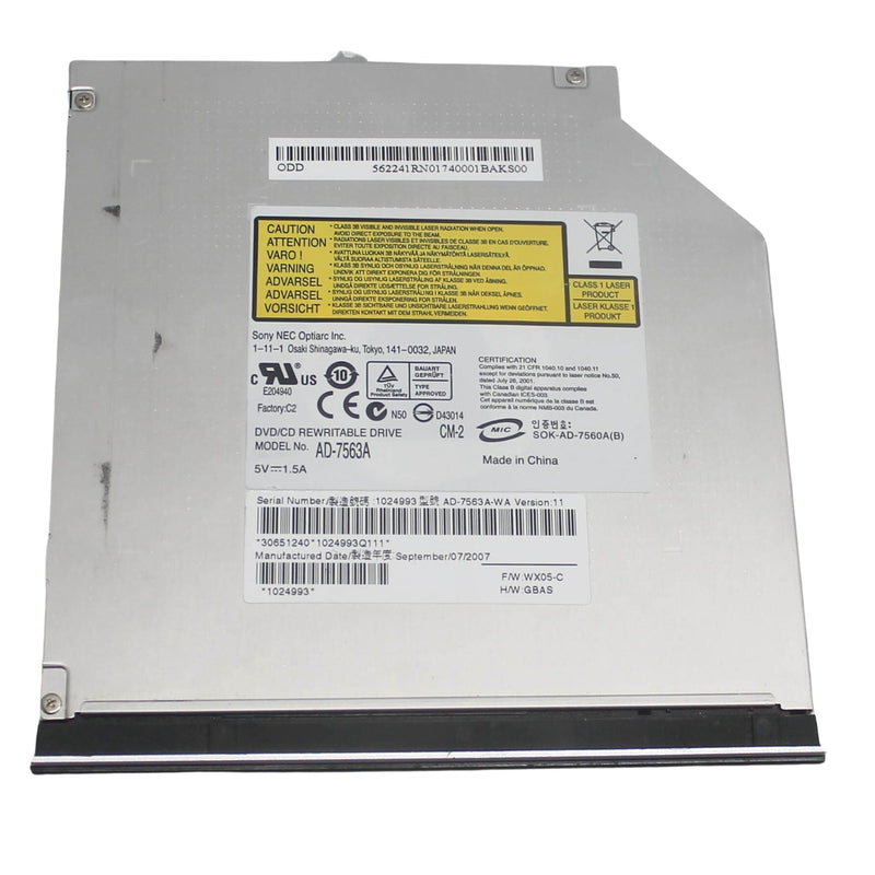 2528265R 8X Multi-Format Dual Layer Dvdrw Wdvd-Ram Wlabelflash - Hlds Compatible with Gateway