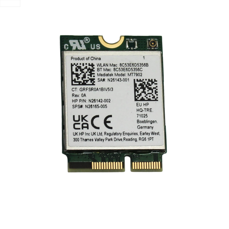 HP WLAN 6E MEDIATEK TOSO 1X1 FOX 15-FD0005DX