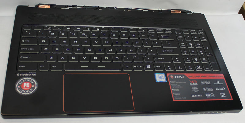 e2p-6k1c2xx-y31-b-msi-palmrest-top-cover-w-kb-backlight-touchpad-gs63vr"grade-b"