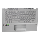 90nr03f2-r31us1-asus-palmrest-top-cover-with-keyboard-us-silver-backlit-rog-zephyrus-ga401iv-ga401iv-br9n6-grade-a