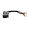 496835-001-socket-illuminated-dc-input-socket-with-cable-cq60-615dx-cq50-108ca-compatible-with-hp