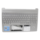 l63578-001-b hp palmrest top cover w/kb nsv us 15-ef 15s-eq series"grade b"