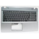90nb0cg3-r32us0-asus-palmrest-top-cover-k-b-us-module-as-silver-x541uv-1a-grade-a