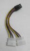 516420-0010-000-vintage-pci-express-6pin-to-2x-molex-male-adapter-cable-compatible-with-generic