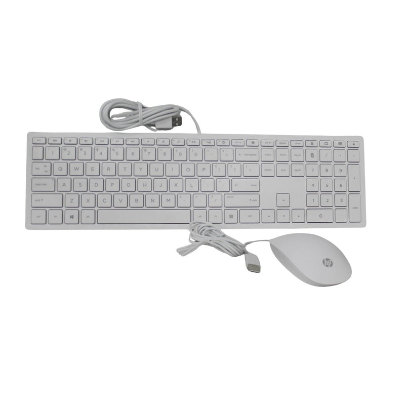 HP WHITE CHEDDAR KEYBOARD & MOUSE COMBO USB ALL-IN-ONE 27-DP0170Z