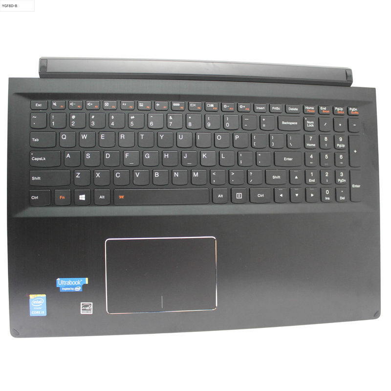 5CB0G91191 Lenovo Palmrest Top Cover & Keyboard Flex 2-15 Edge 15 80H1 "GRADE A"