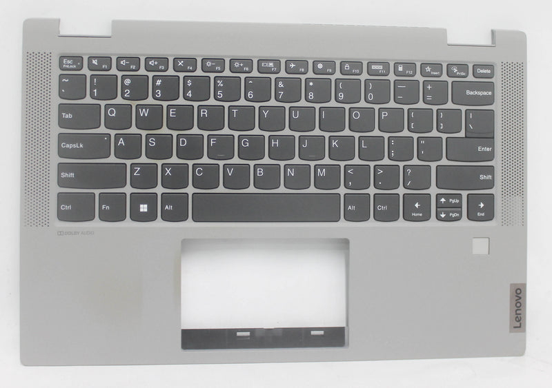 5cb1c19416-b-palmrest-top-cover-w-kb-us-platinum-grey-non-backlight-ideapad-flex-5-14alc05-grey-grade-b-compatible-with-lenovo