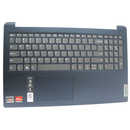 5CB1F36748 LENOVO PALMREST TOP COVER W/KB US ABYSS BLUE NON-FP IDEAPAD 1 15AMN7 "GRADE A"