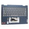 LENOVO PALMREST TOP COVER W/KB US ENG COSMIC BLUE/STORM GREY KEYCAPS IDEAPAD 5 2-IN-1 14AHP9