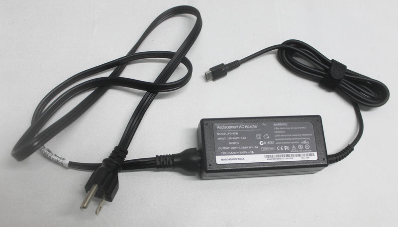 pd-65w-ac-adapter-100-240v-1-6a-50-60hz-20v-3-25a-compatible-with-generic