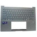 33ujitajna0-asus-palmrest-top-cover-with-keyboard-us-jasper-gray-ux3405ca-8g-zenbook-14-oled-ux3405ca-u7512-grade-a