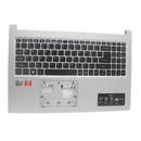 6B.HVUN7.031 ACER PALMREST TOP COVER SILVER W/KB US ASPIRE A315-23-R59G "GRADE A"