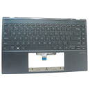 90nb0tv1-r30us0-b asus palmrest top cover w/k/b_(us)_module odm(w/light) ux425qa-2g ux425qa grade b "grade b"