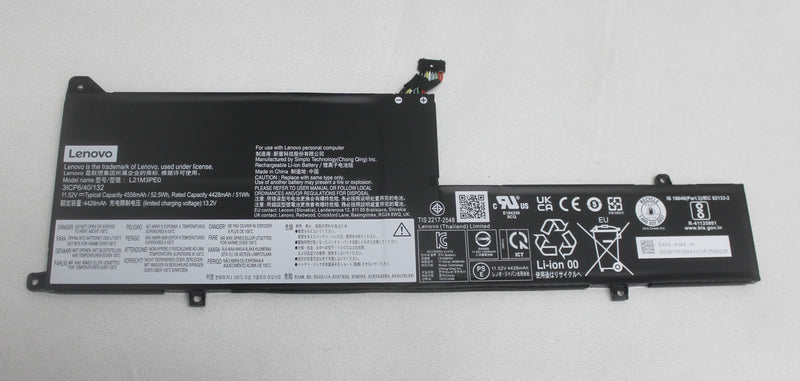 l21m3pe0-lenovo-battery-11.52v-52.5wh-3cell-ideapad-flex-5-14iau7-type-82r7-grade-a