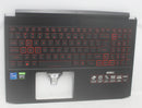 6b.qb9n2.001 acer palmrest top cover black w/kb us-int bl nitro 5 an515-45-r92m "grade a"