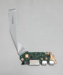 5C50S25468 LENOVO USB CARD READER IO PC BOARD W/CABLE W 82XX IDEAPAD FLEX 5 14ABR8 "GRADE A"