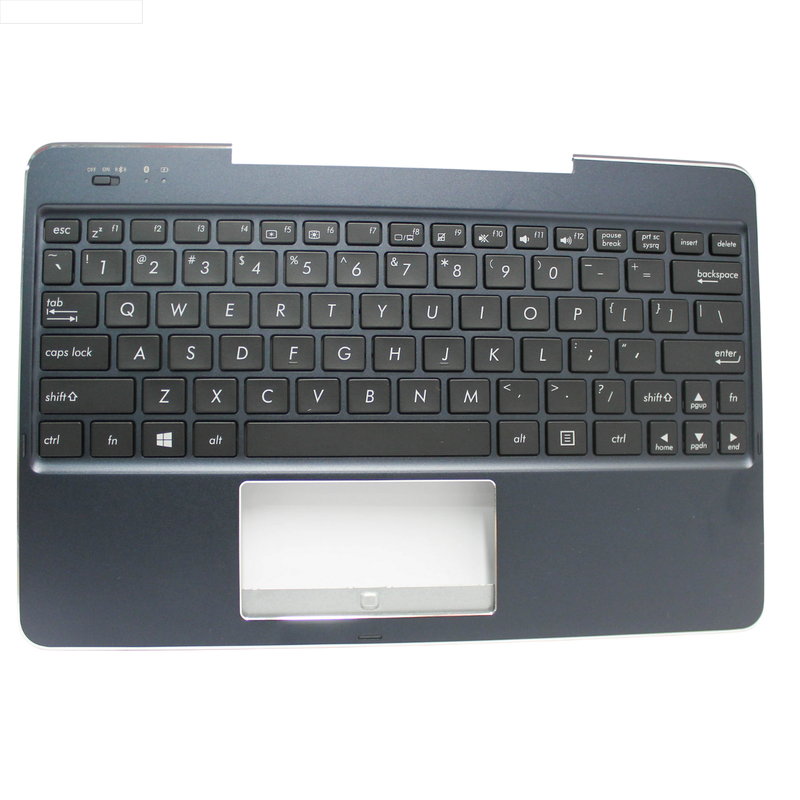 90Nb07H6-R31Us0 Asus Palmrest Top Cover W/ Keyboard_(Us-English)_Module/As T100Chi-3B T100Chi Grade A