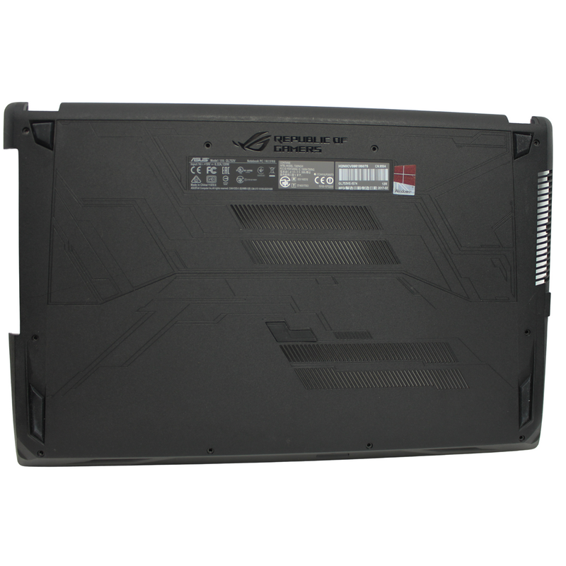 90Nb0Dm3-R7D010-B Asus Bottom Base Cover Assy Black Gl753Vd-2B Grade B Grade A