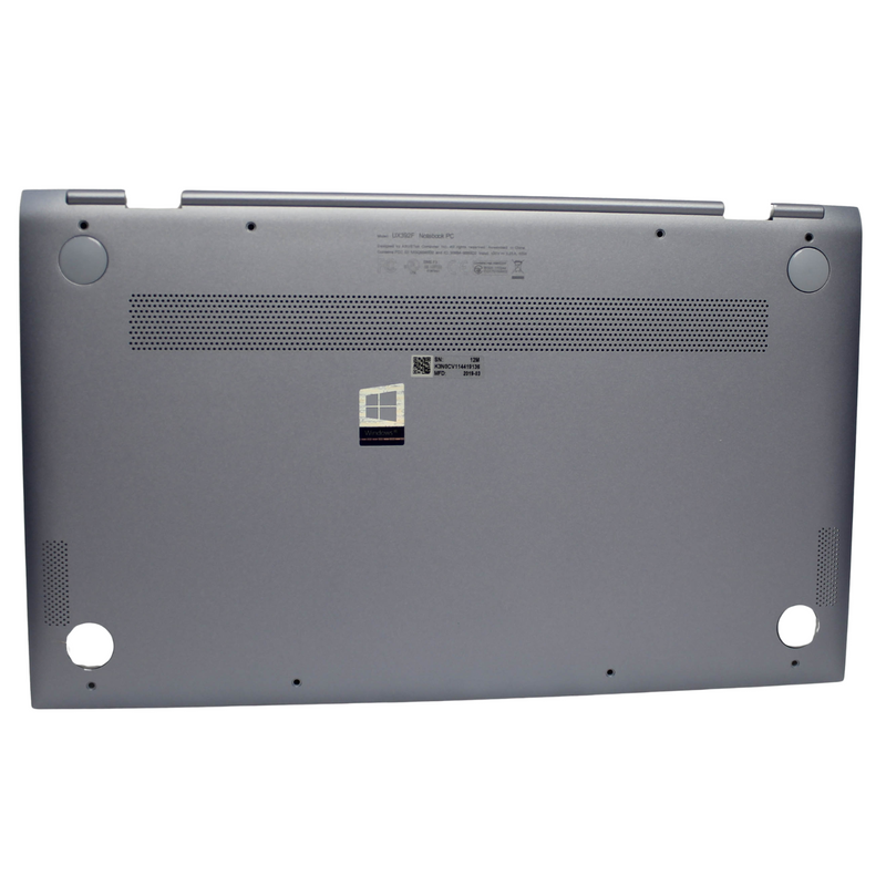 90NB0KZ1-R7D010 Bottom Base Cover Assy Silver Blue Ux392Fn-2B Zenbook S13 Ux392Fn-Xs71 Compatible with Asus