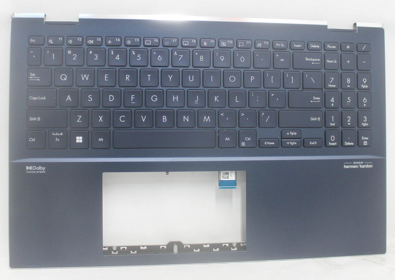 90nb0w31-r30us0-palmrest-top-cover-w-kb-us-eng-module-as-backlight-up6502zd-2b-zenbook-pro-flip-15-up6502za-compatible-with-asus