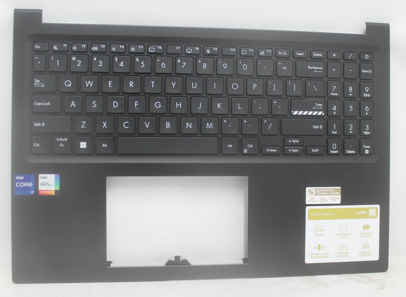 90nb10n3-r31us0-palmrest-top-cover-w-k-b-us-module-as-x1605va-1k-vivobook-16-x1605va-compatible-with-asus