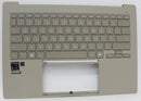 90nb1501-r31us7-asus-palmrest-top-cover-with-keyboard-us-as-ux3407qa-2d-zenbook-a14-ux3407qa-x1p512-grade-a
