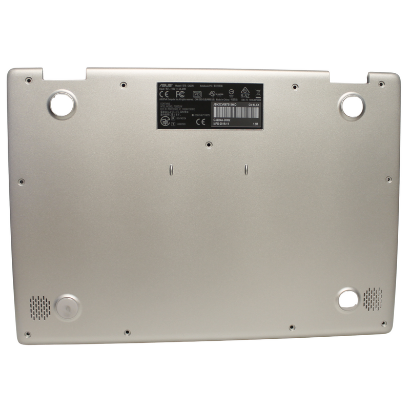 90Nx01Y1-R7D010 Asus Bottom Base Cover C423Na-1A Silver Chromebook C423Na Series Grade A