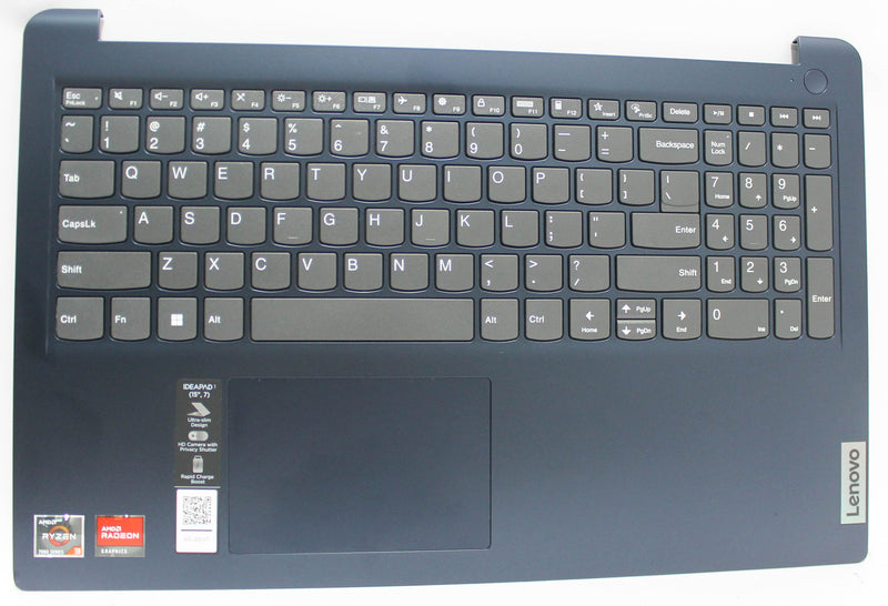 5cb1f36748-b-lenovo-palmrest-top-cover-w-kb-us-abyss-blue-non-fp-ideapad-1-15amn7-grade-b