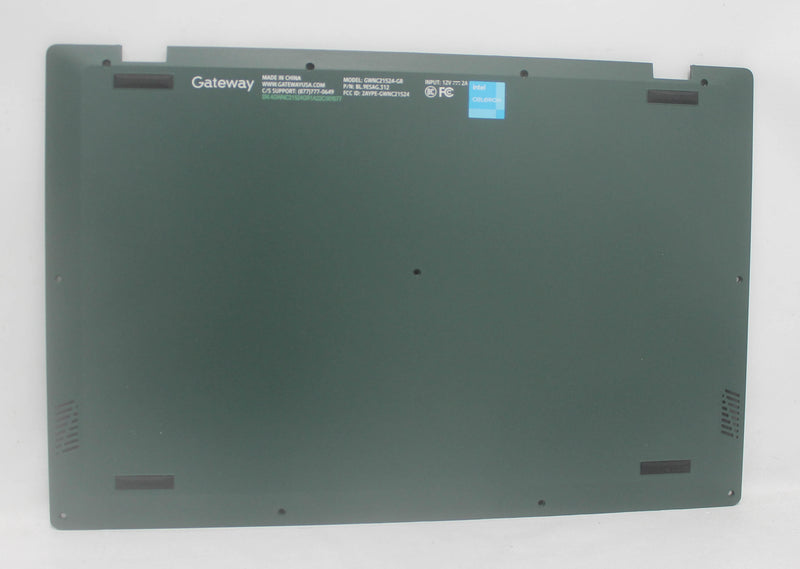 gwnc21524-gr-base-b-bottom-base-cover-green-gwnc21524-gr-grade-b-compatible-with-gateway