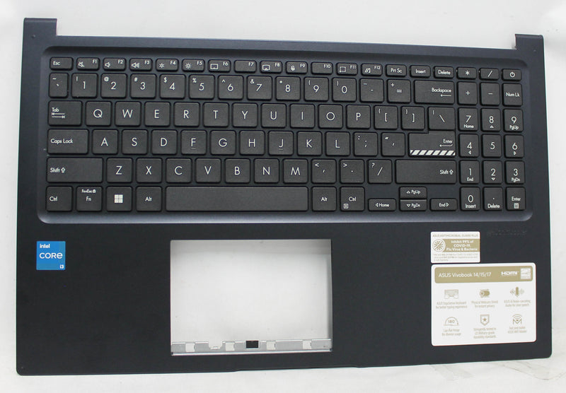 90NB1021-R31US0-B Palmrest Top Cover W/K/B_(Us)_Module/As X1504Za-1B Vivobook 15 F1504Za-As34 Grade B Compatible With Asus