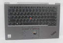 5m10v24845-b-lenovo-palmrest-top-cover-with-keyboard-bezel-us-english-iron-gray-thinkpad-x1-yoga-4th-gen-grade-b